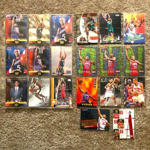 Grant Hill Basketball Card Lot-Detroit Pistions